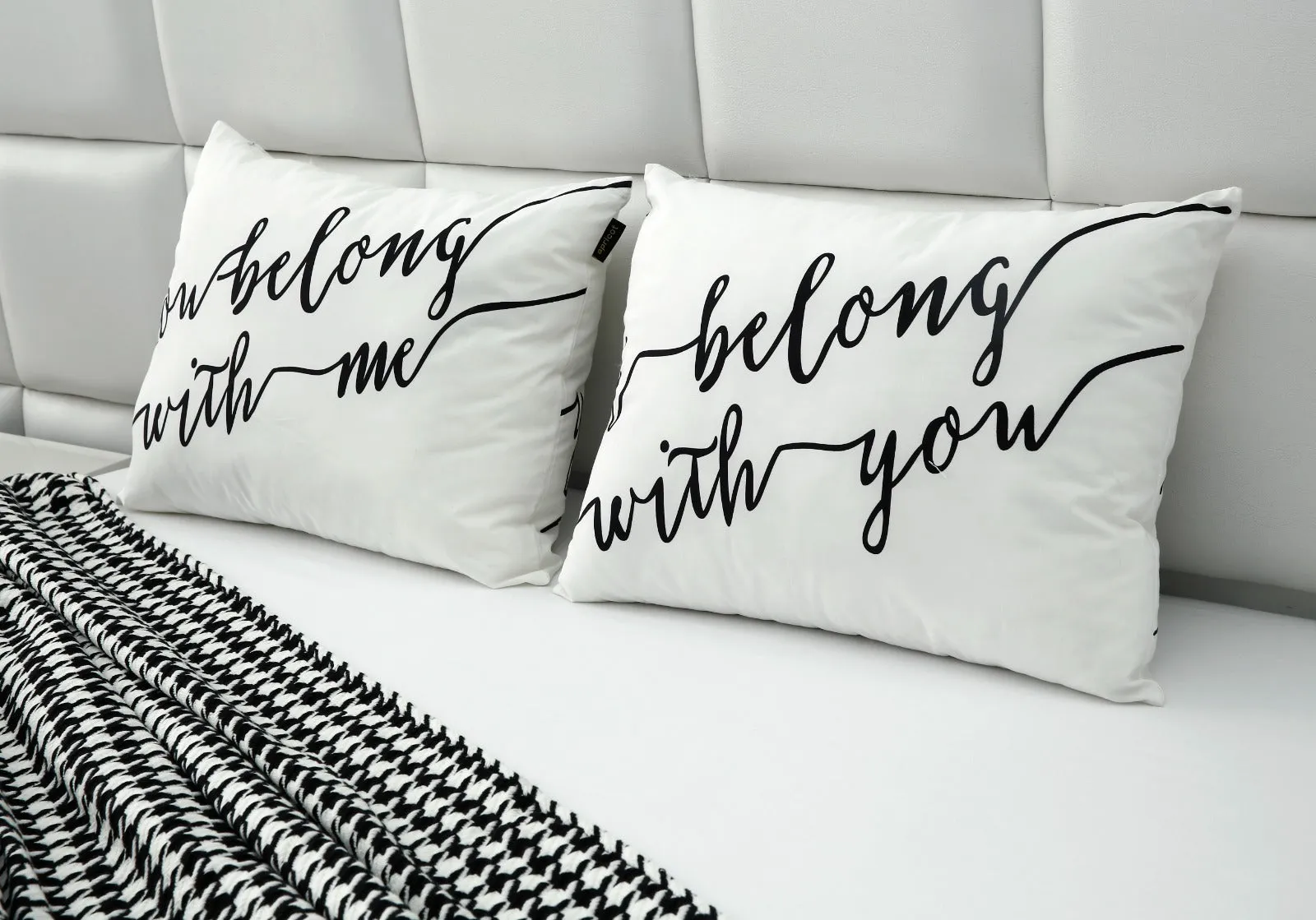 2 PCs Digital Printed Cotton Cushions-Belong