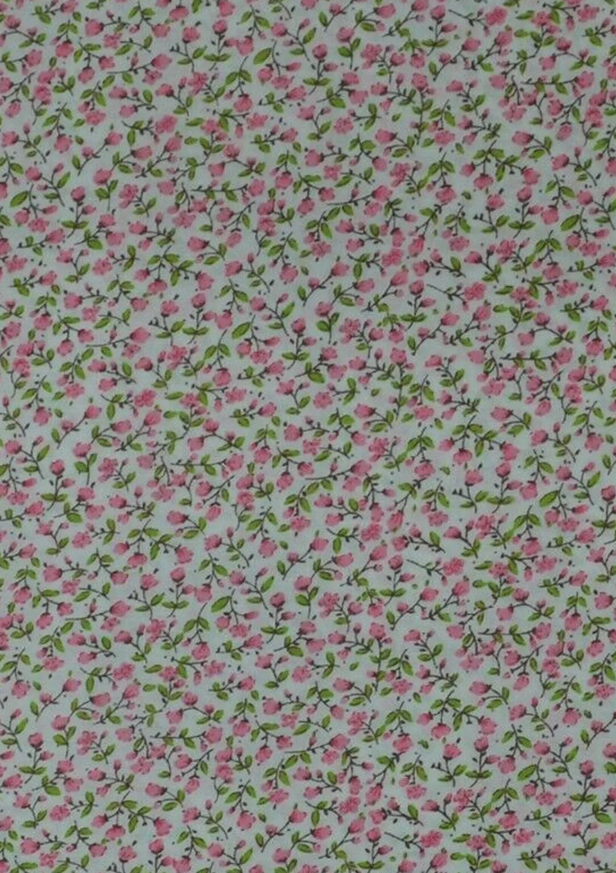 45" 100% Printed Polycotton Floral Print  D#166