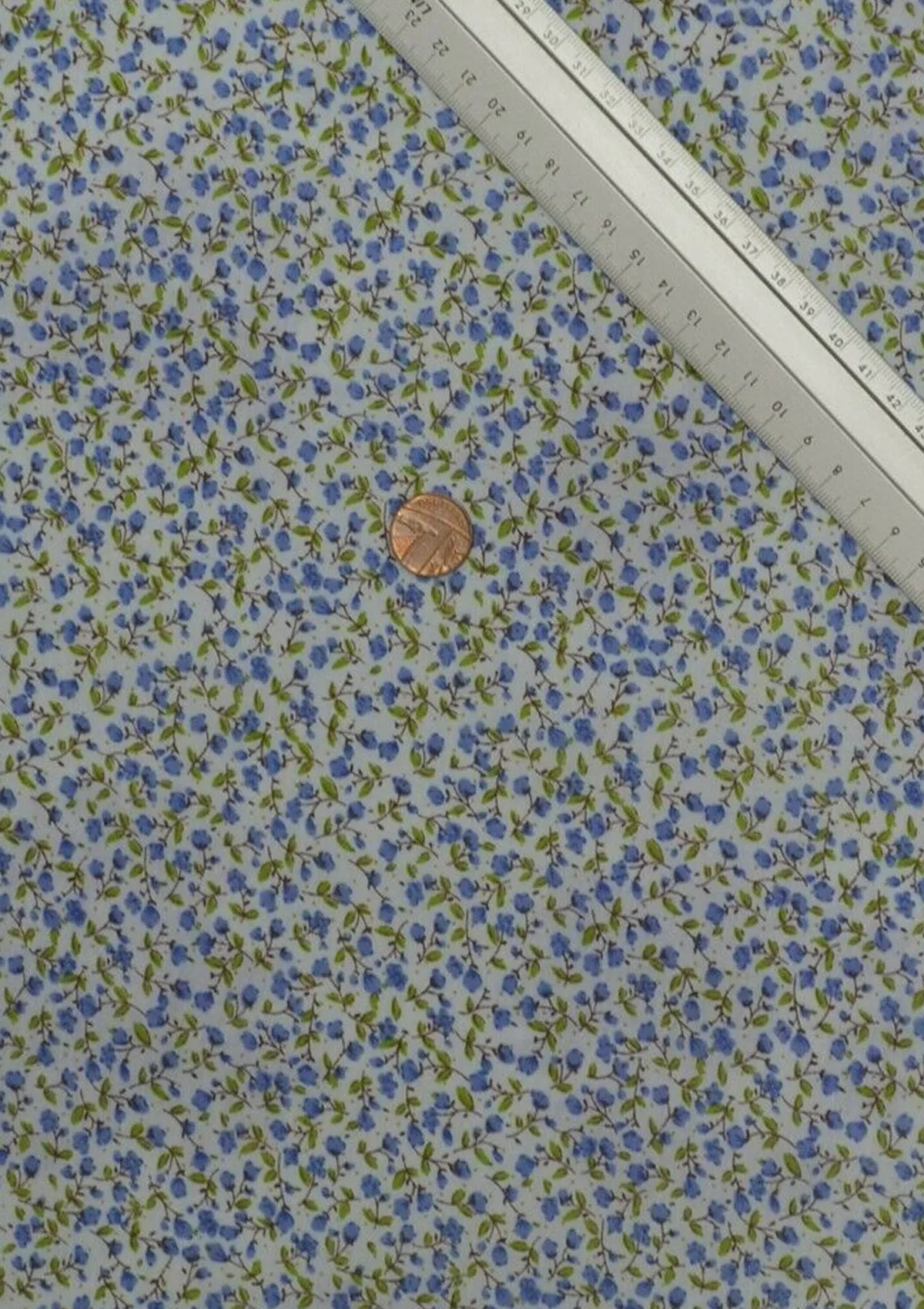 45" 100% Printed Polycotton Floral Print  D#166