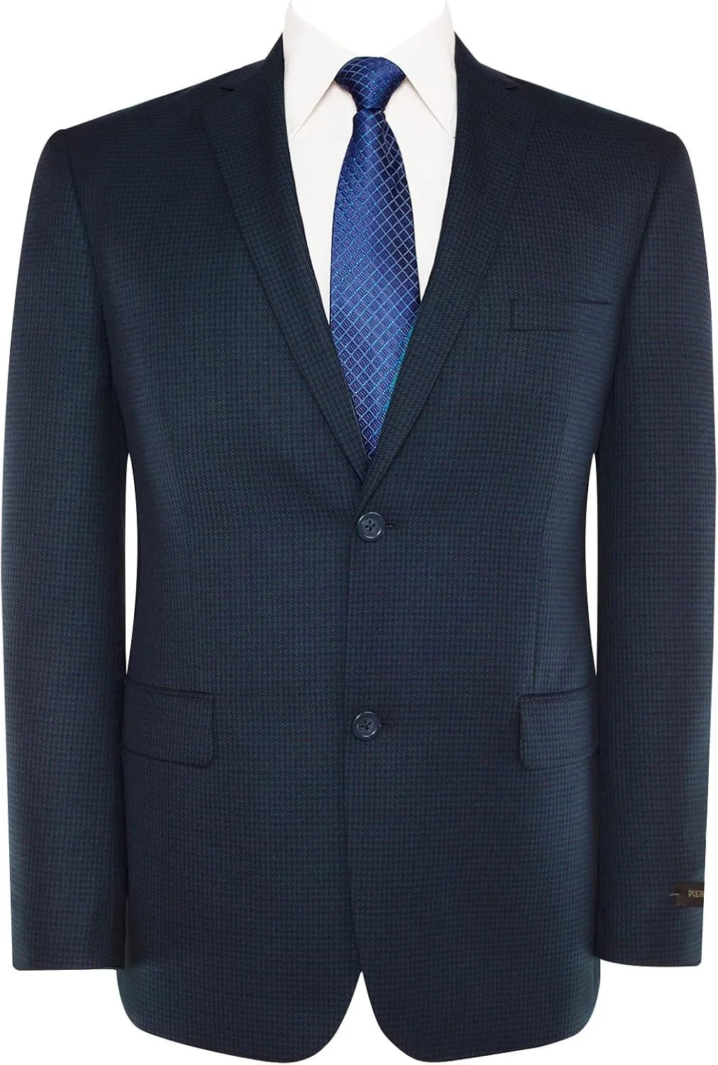 AMY ZHU Men's Sport Coat Classic Fit Stretch Blazer 2 Button Suit Jacket