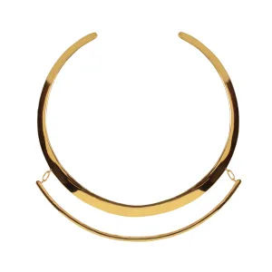 ARM GOLD 2 TIER COLLAR