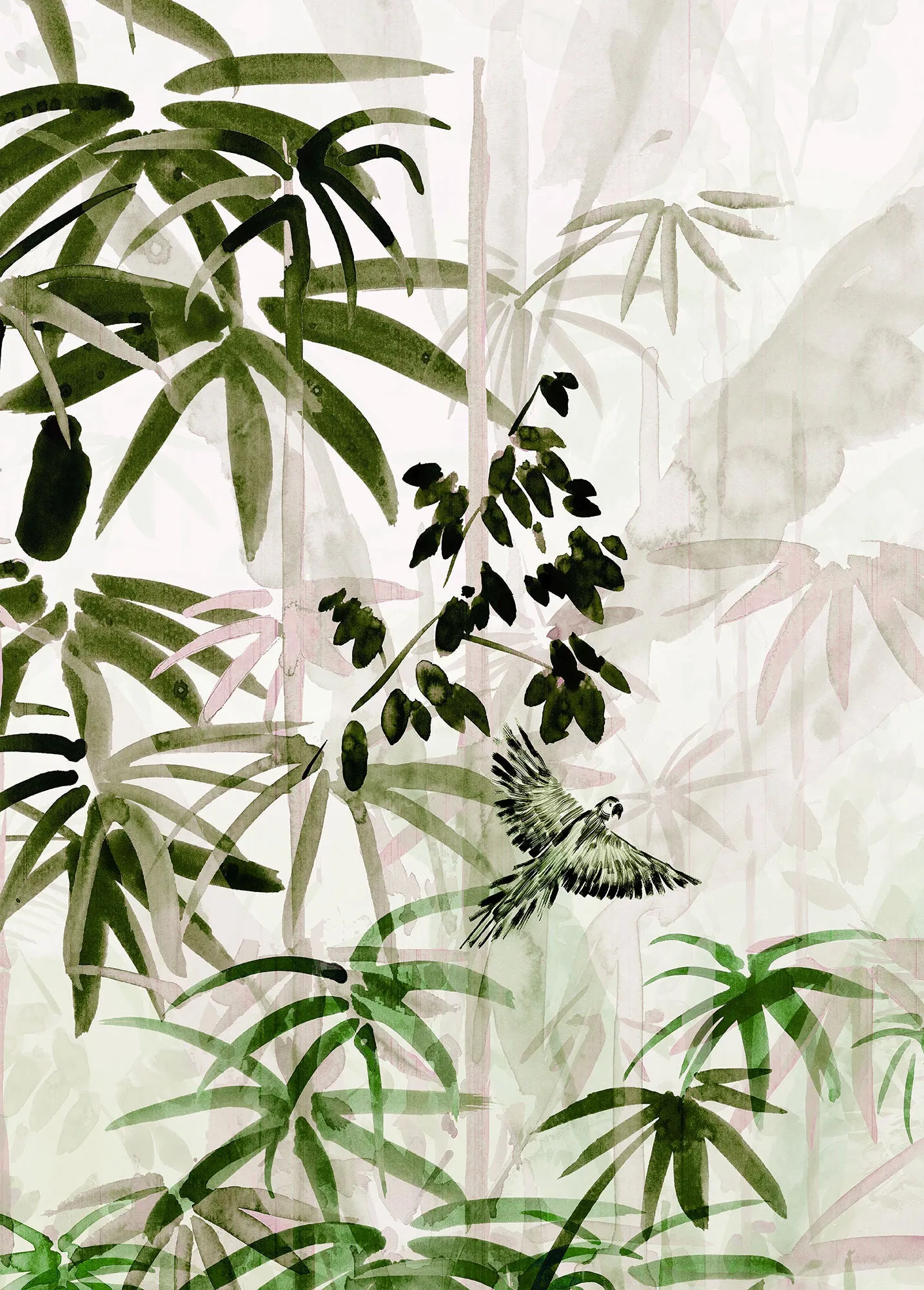 Bamboo Forest Art Poster