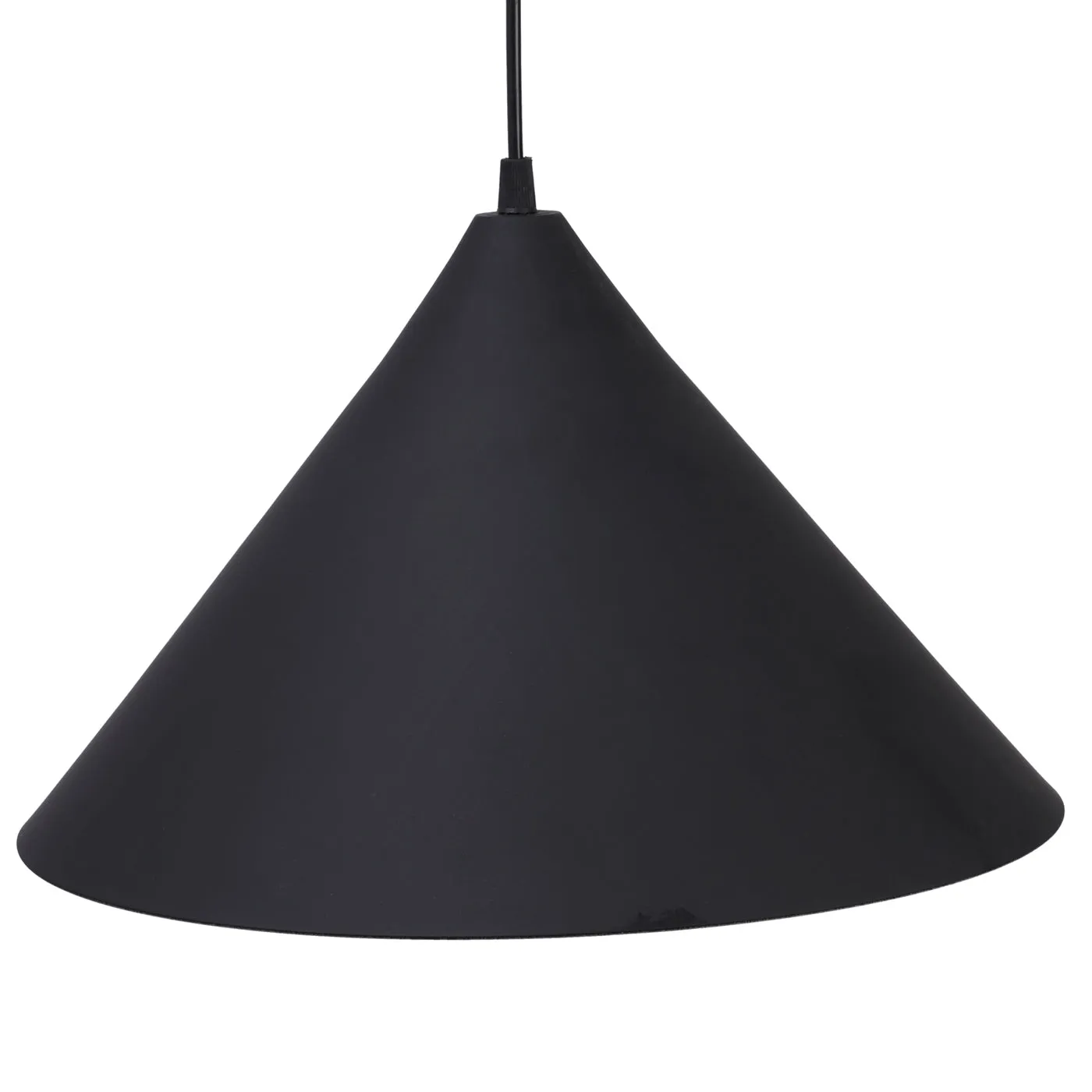 Black - White Metal Hanging Light - m-36-bk w-new