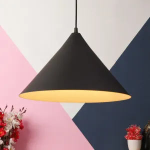 Black - White Metal Hanging Light - m-36-bk w-new