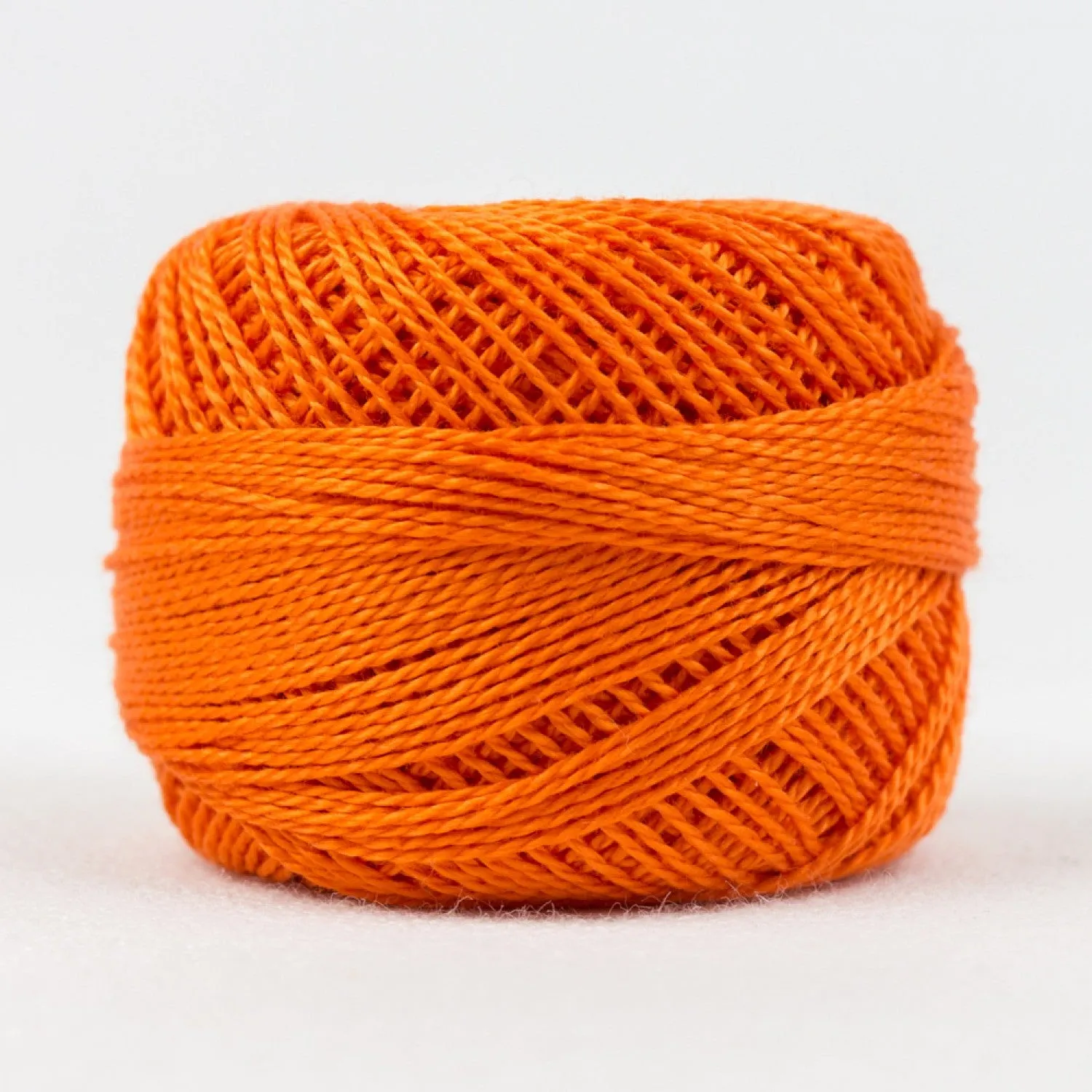 Eleganza #8 Perle Cotton by WonderFil |EL5G-224 Wild Fire | 5 grams