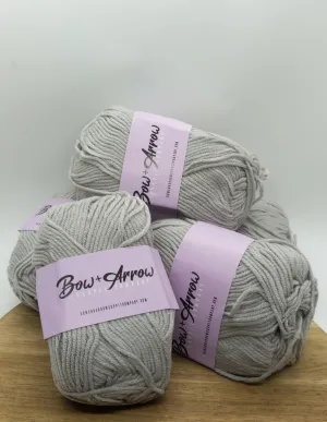 Light Gray Mini Milk Cotton Yarn