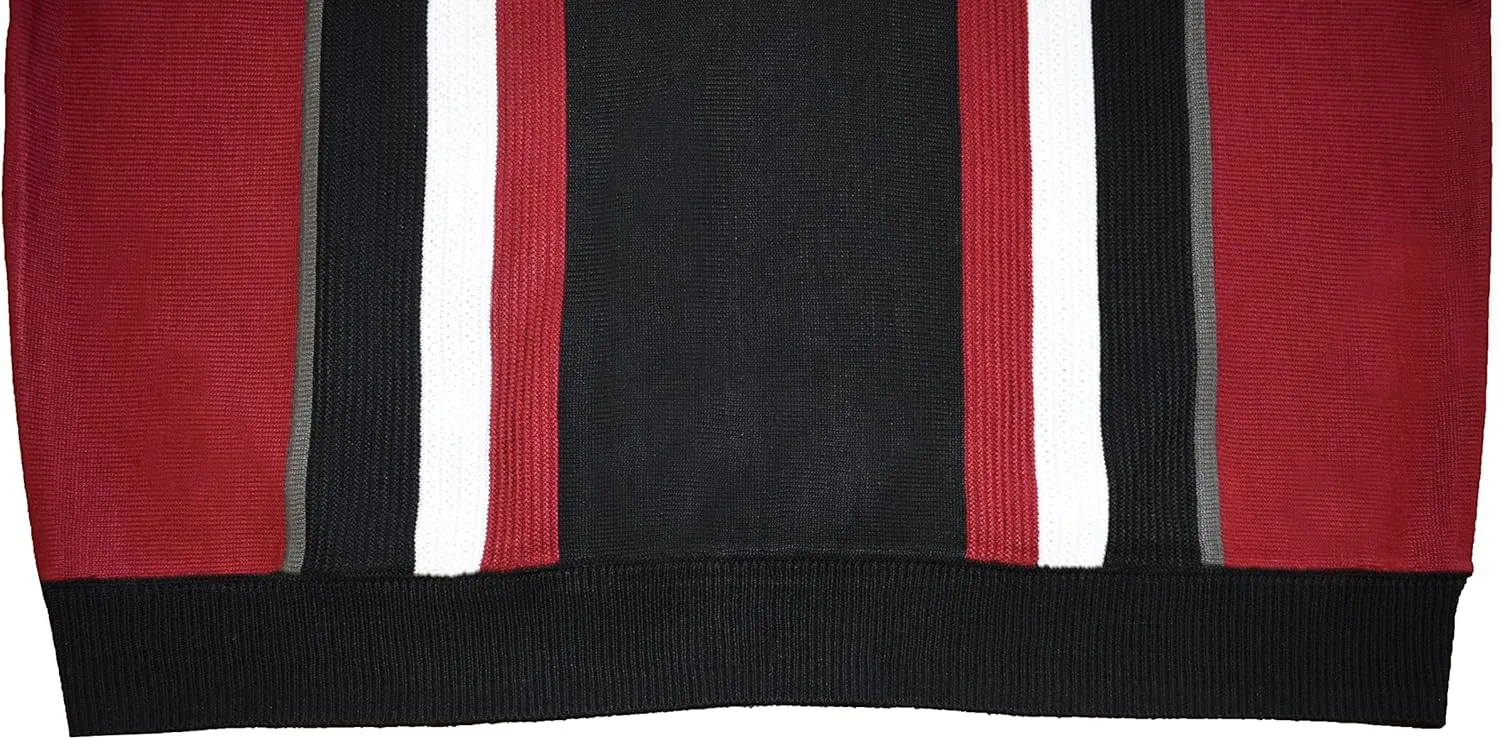 Mens Short Sleeve Knit Sports Shirt - Modern Polo Vintage Classics: Plaid Mix