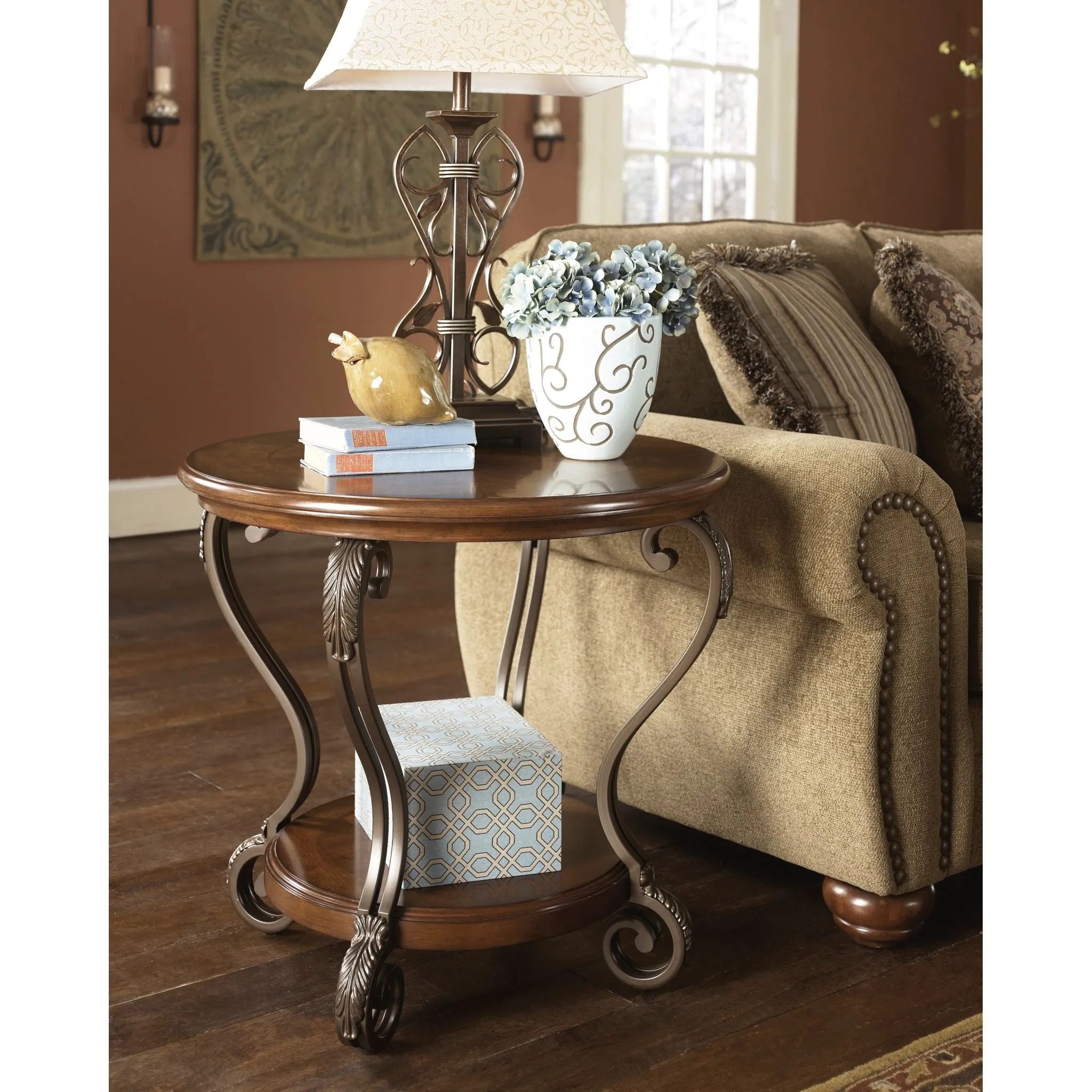 Nestor Round End Table