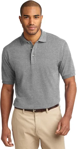 Port Authority Heavyweight Cotton Pique Polo