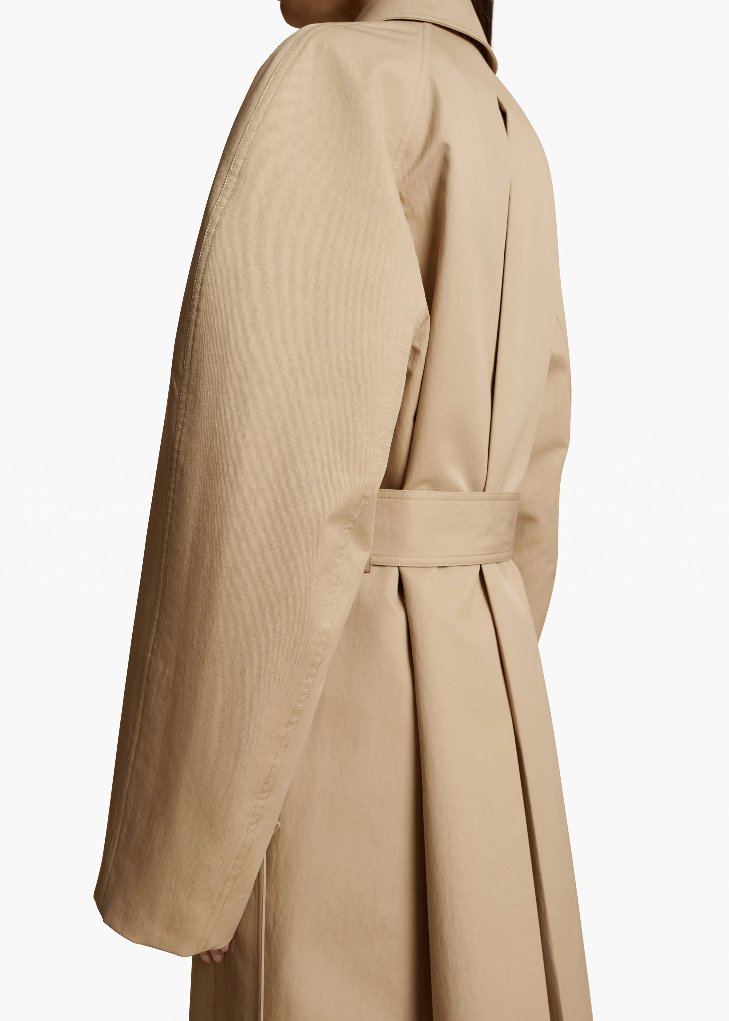 Roth Trench in Beige