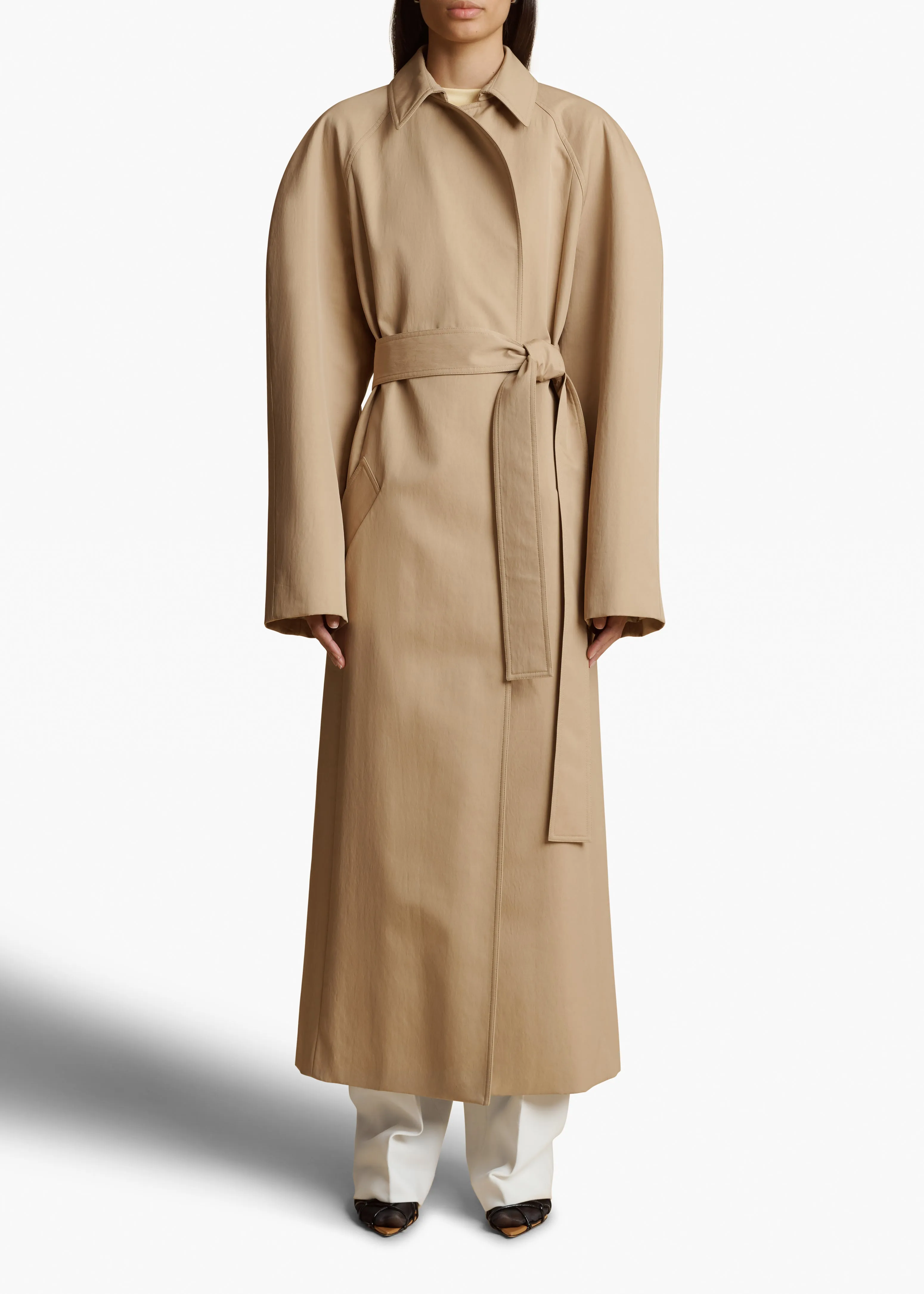 Roth Trench in Beige