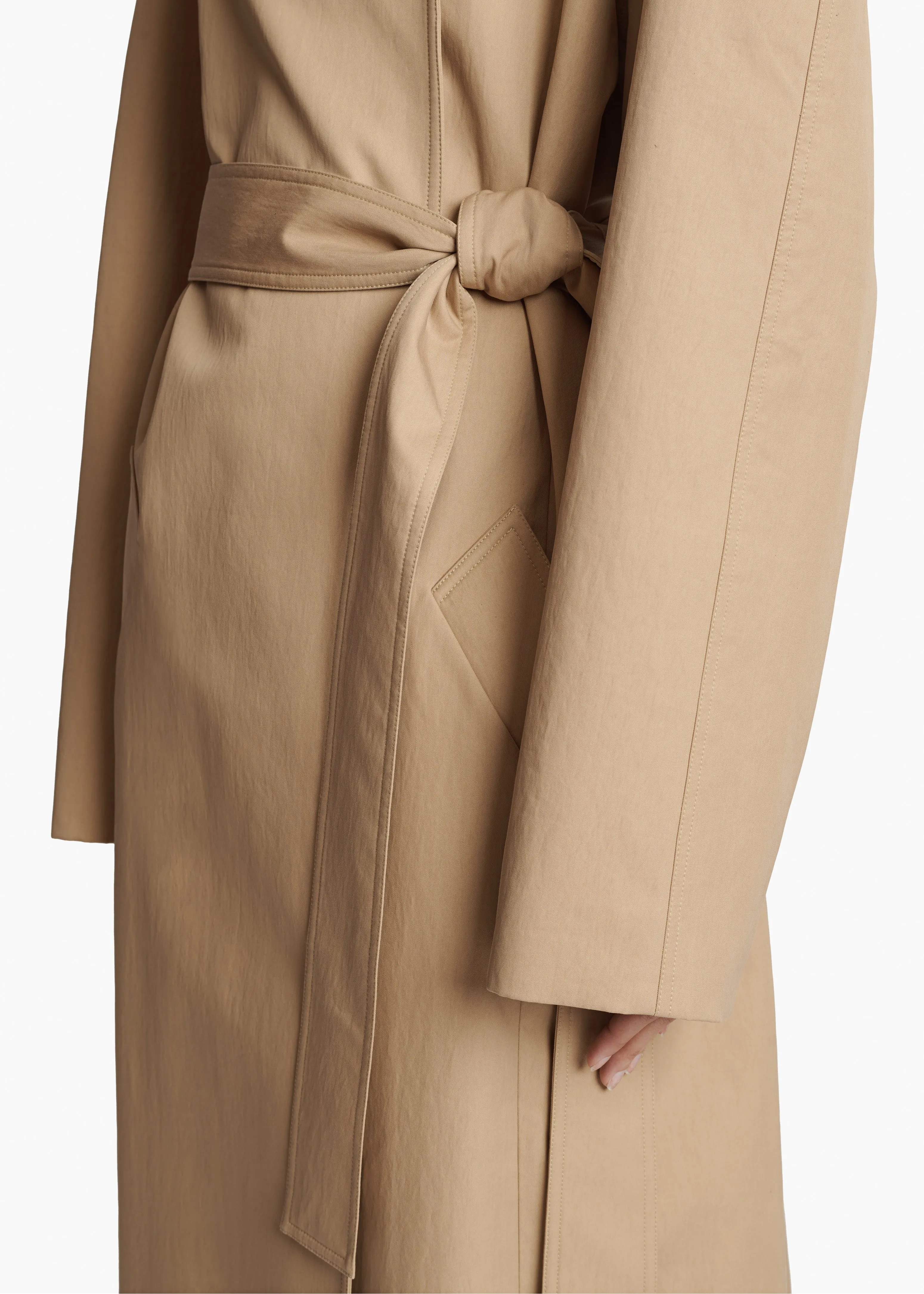 Roth Trench in Beige