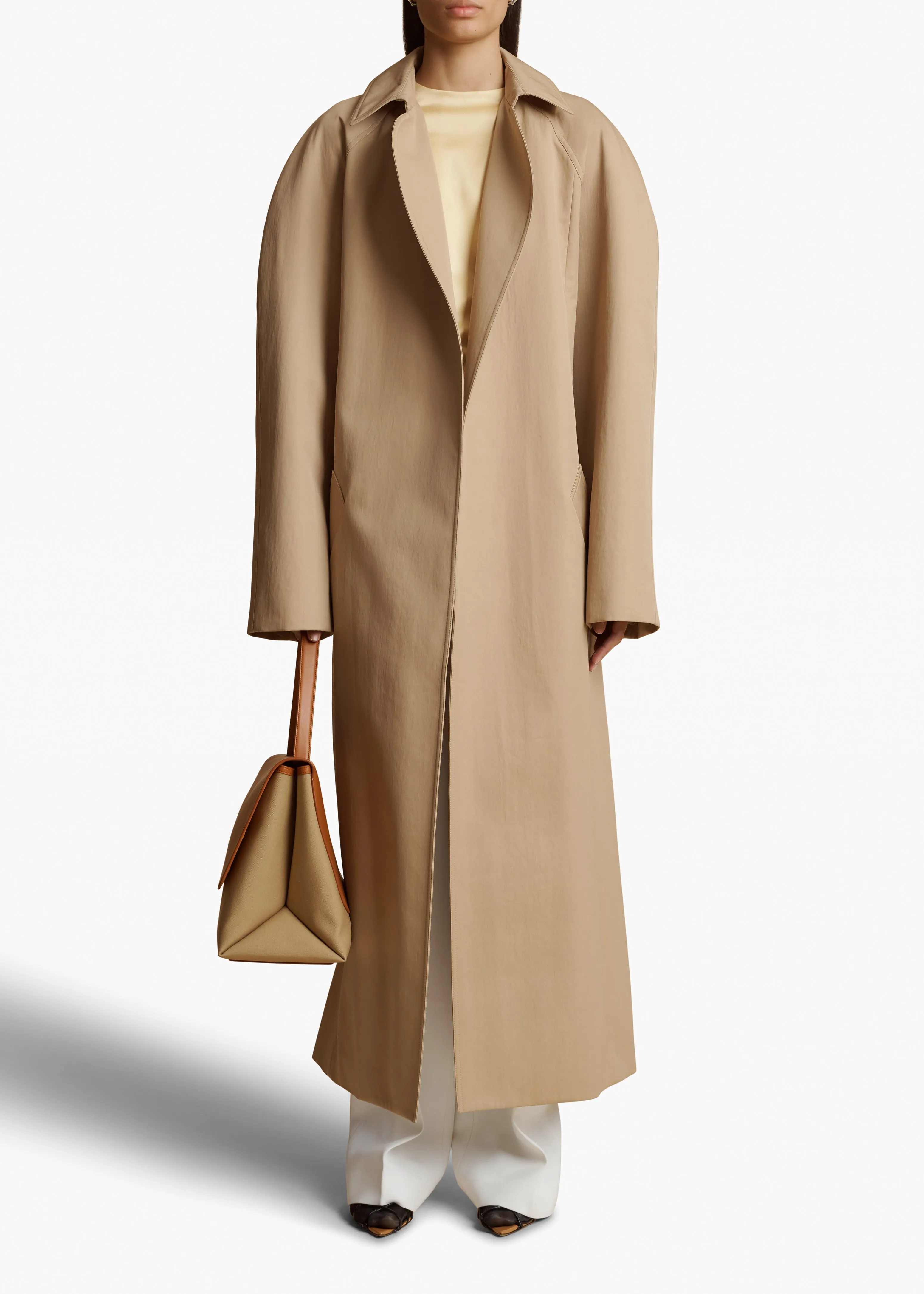 Roth Trench in Beige