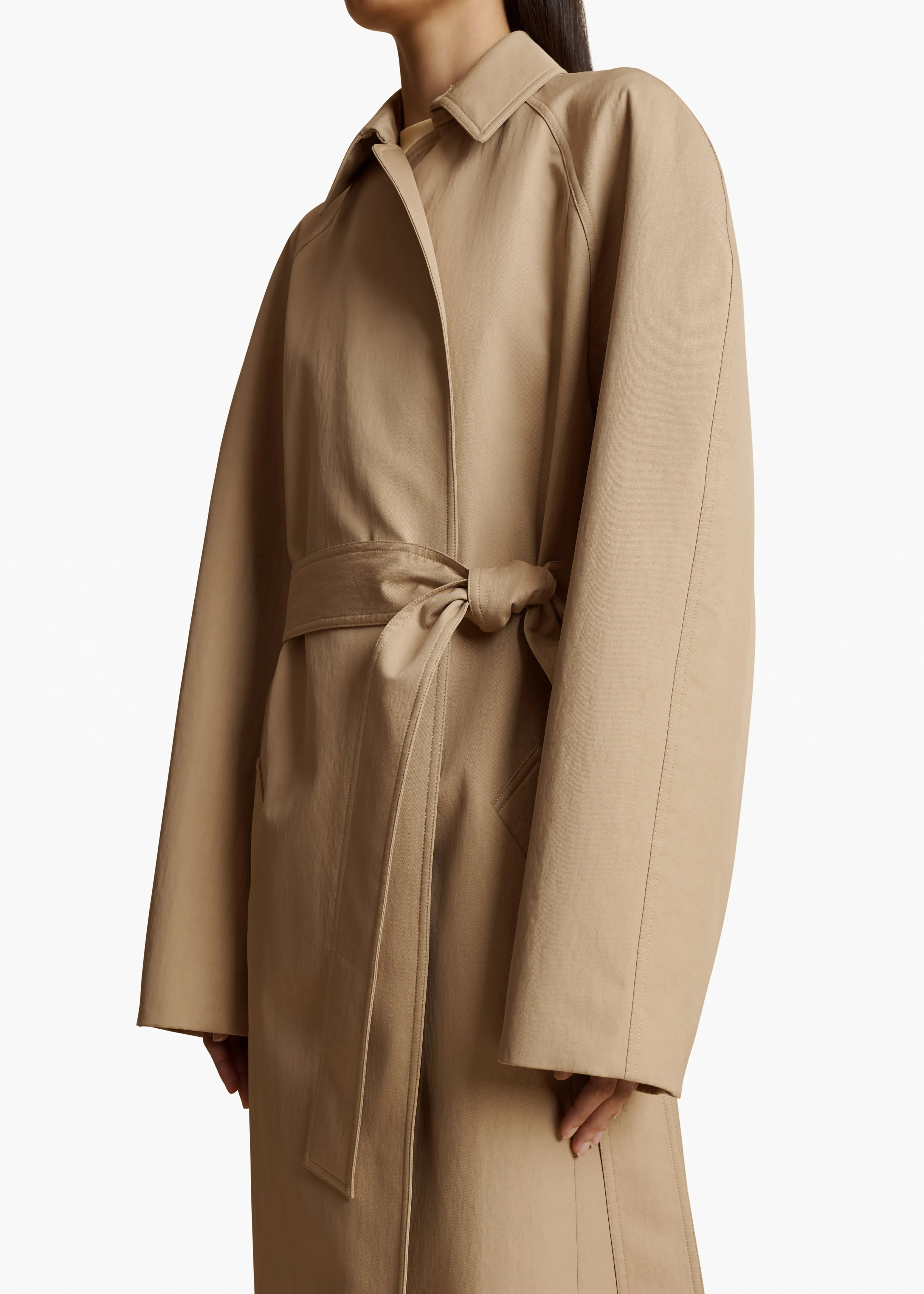 Roth Trench in Beige