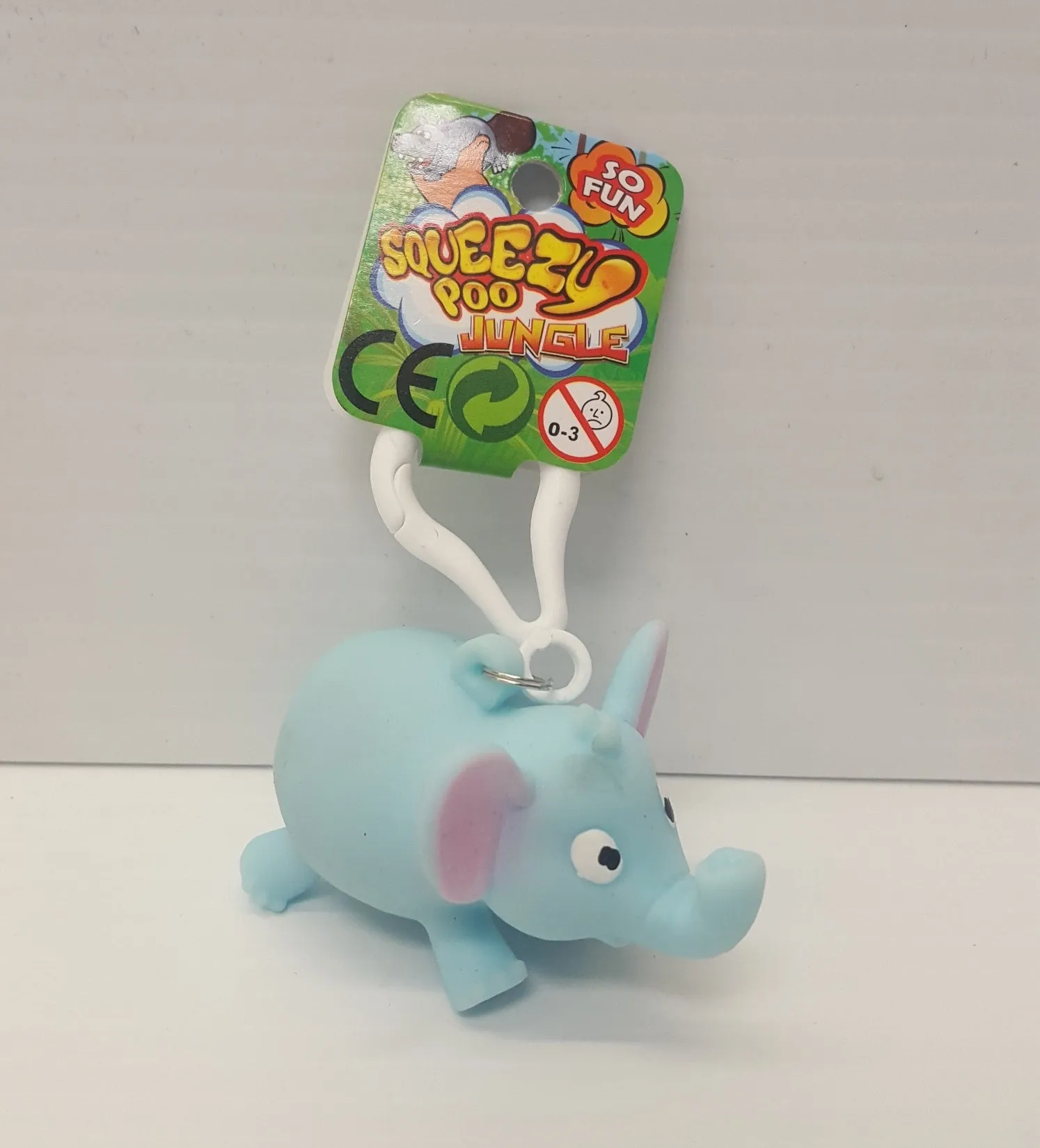 SQUEEZY POO WILD ANIMAL ASSORTED STYLES