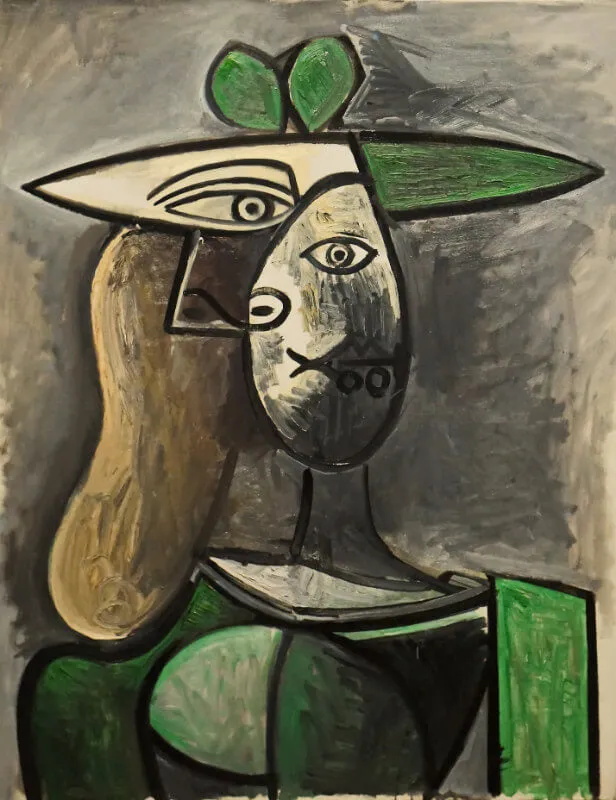 Woman In A Green Hat, 1947