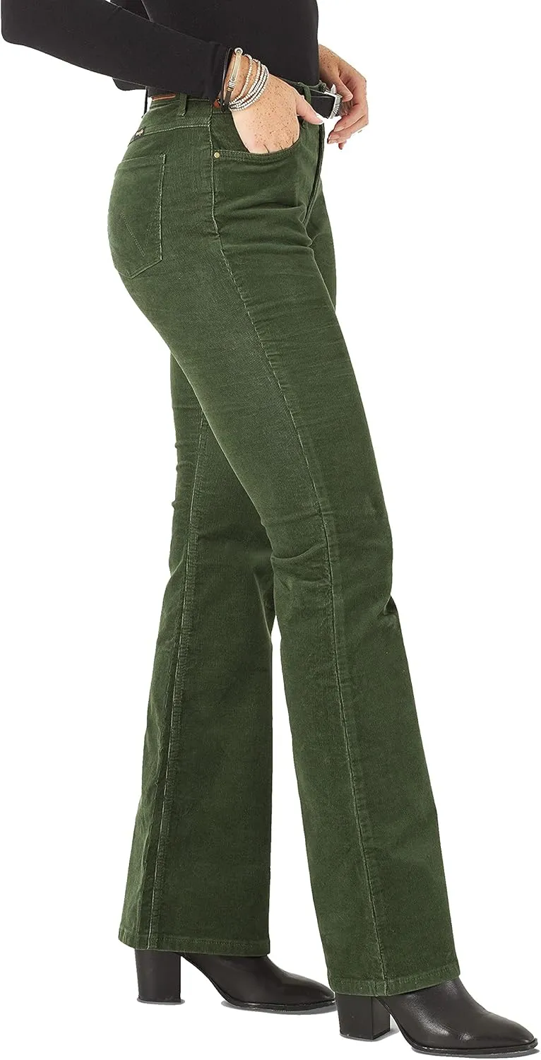Wrangler Women's High Waisted Fierce Flare Jean