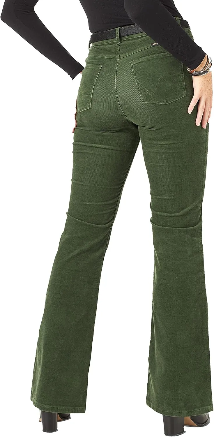 Wrangler Women's High Waisted Fierce Flare Jean