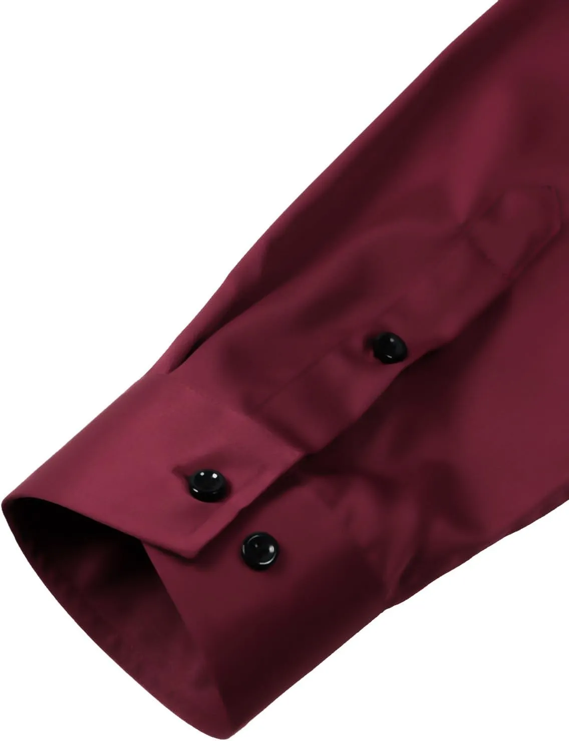 ZEROYAA Men's Long Sleeve Dress Shirt Modern Slim Fit Wrinkle-Free Casual Business Button Up Shirts